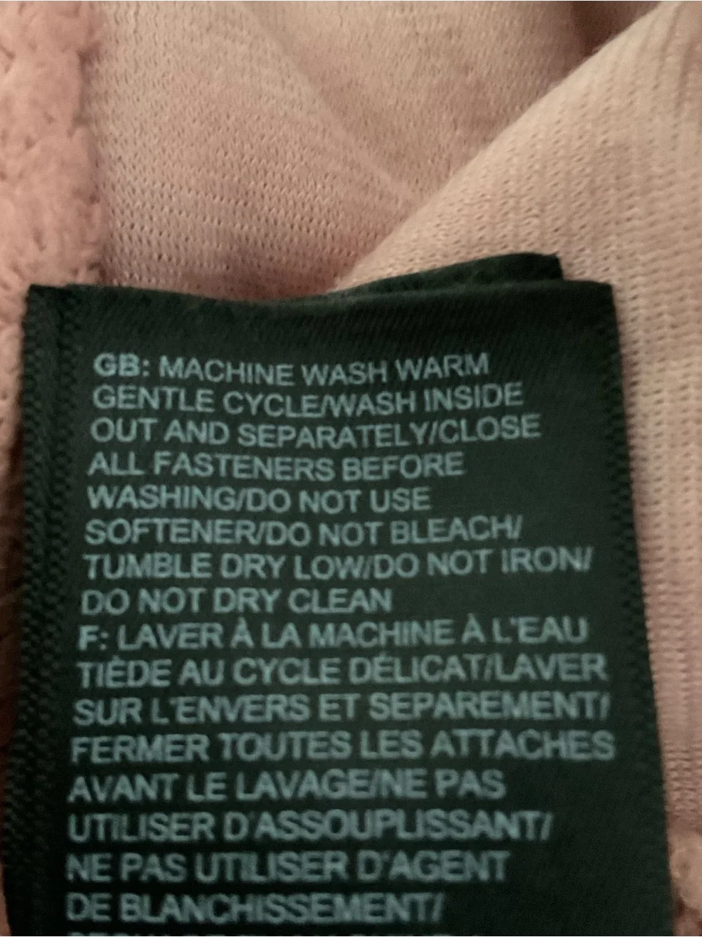 The North Face Women's Osito Flow Fleece Jacket‎ Dusty Rose L Large Outdoor